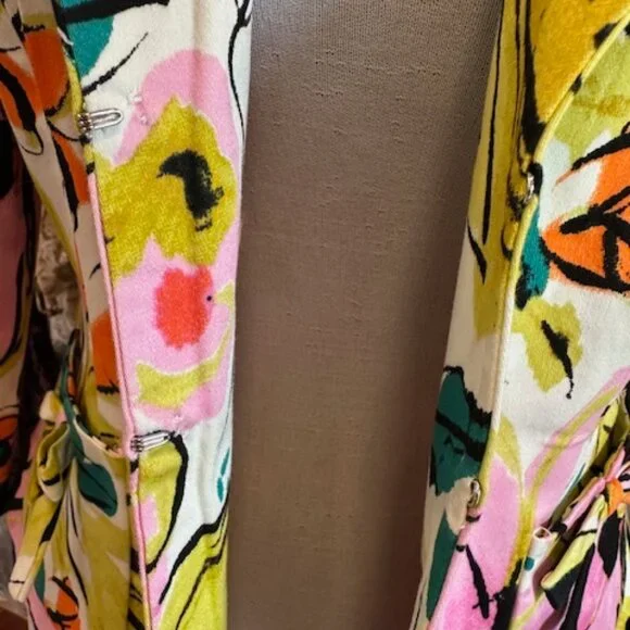 Milly Size six Floral Print Jacket - Picture 8 of 10